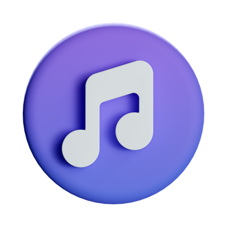 Music  3D Icon
