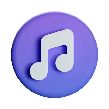 Music  3D Icon