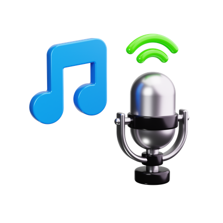 Music  3D Icon