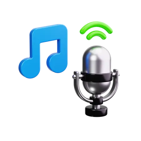 Music  3D Icon