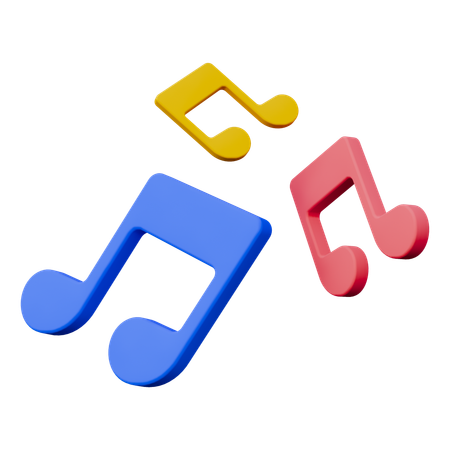 Music  3D Icon