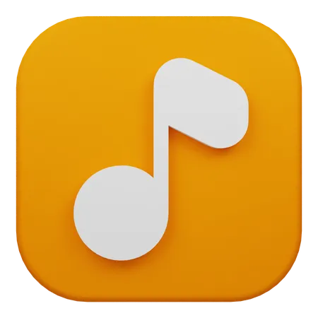 Music  3D Icon