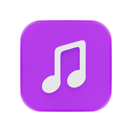 Music  3D Icon