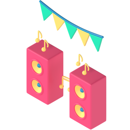 Music  3D Icon