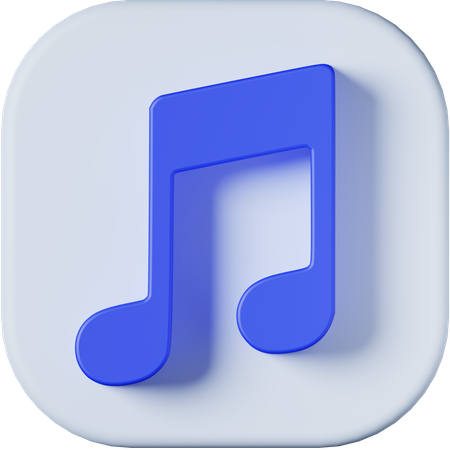 Music  3D Icon