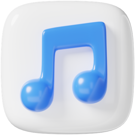 Music  3D Icon