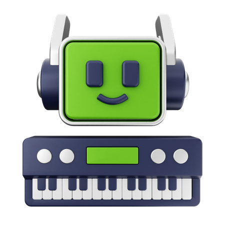 Music Ai  3D Icon