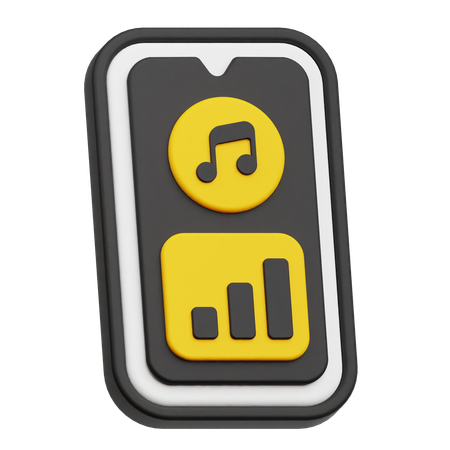 Music App  3D Icon