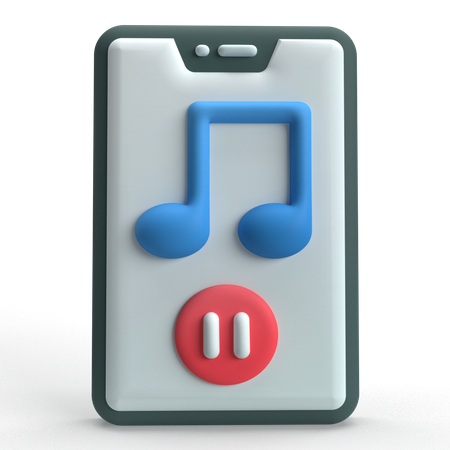 Music App  3D Icon