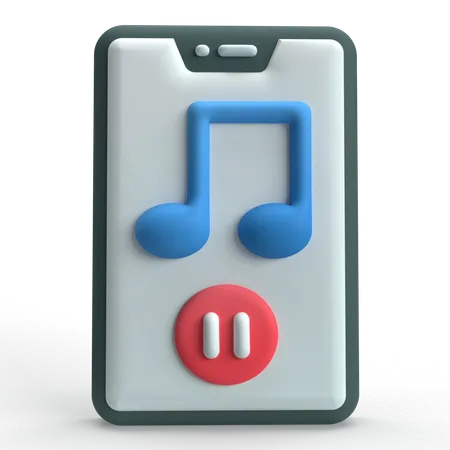 Music App  3D Icon