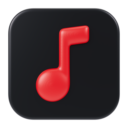 Music App  3D Icon