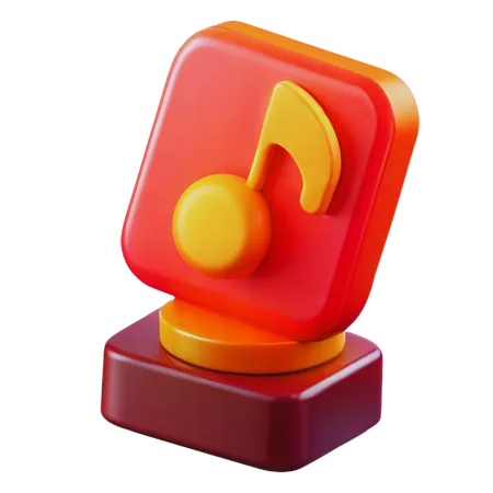 Music Award  3D Icon