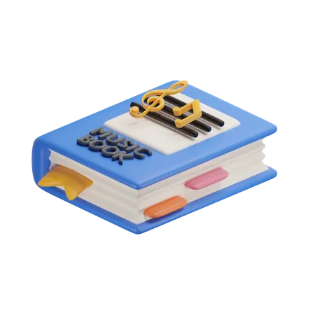 Music Book  3D Icon
