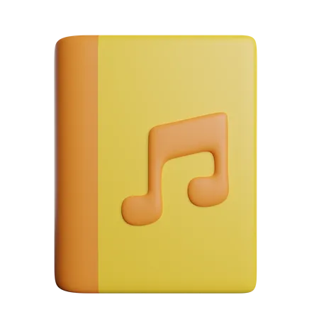 Music Book  3D Icon