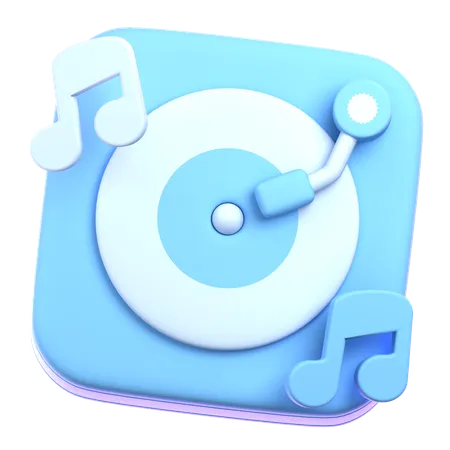 Music box  3D Icon