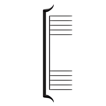 Music Bracket  3D Icon