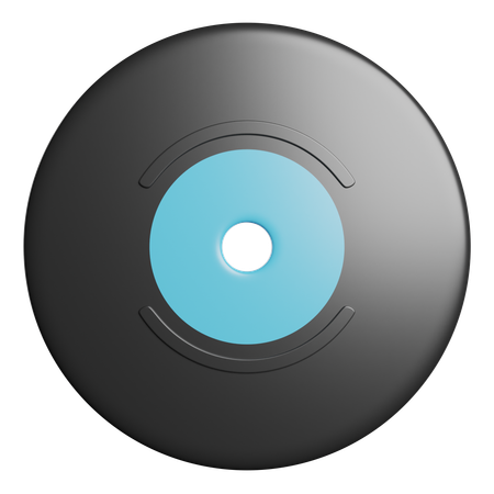 Music CD  3D Icon