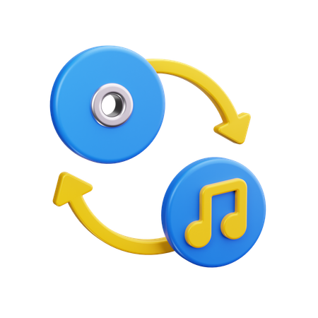 Music Cd  3D Icon