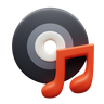 song cd 3d logo