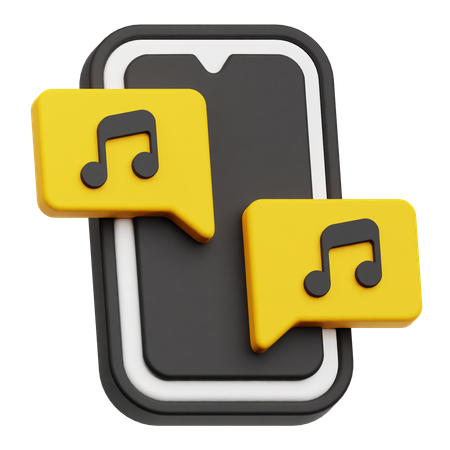 Music Chat  3D Icon