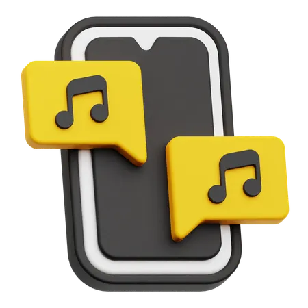 Music Chat  3D Icon