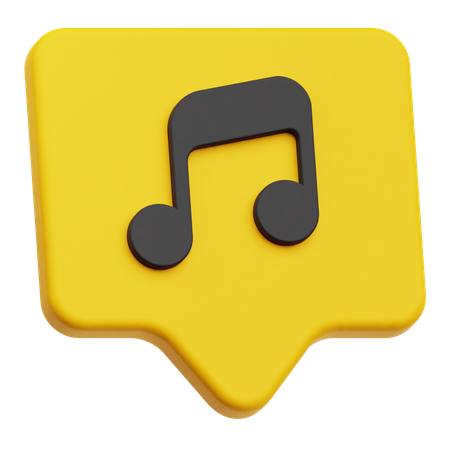 Music Chat  3D Icon