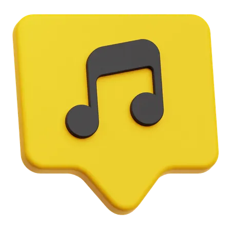 Music Chat  3D Icon