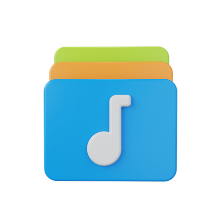Music Collection  3D Icon