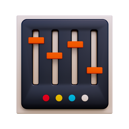 Music Controller  3D Icon