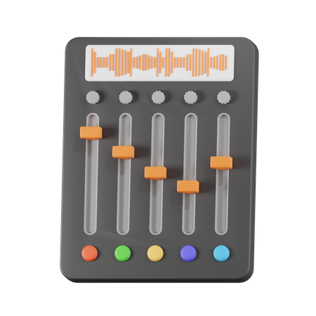 Music Controller  3D Icon