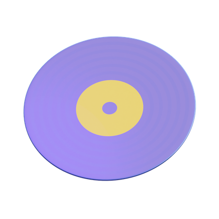 Music Disk  3D Icon