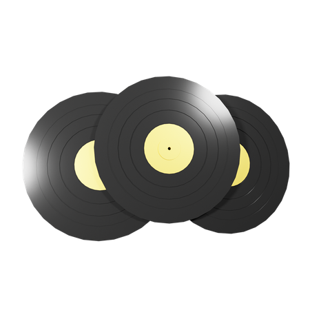 Music Disk  3D Illustration