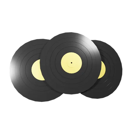 Music Disk  3D Illustration