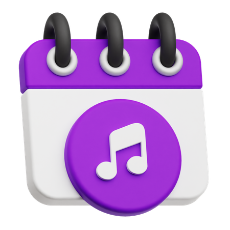 Music Event  3D Icon