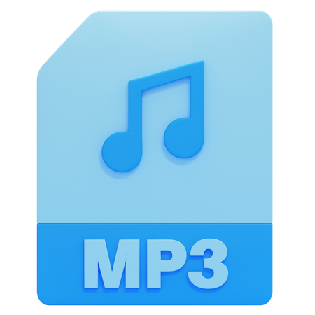 Music File  3D Icon