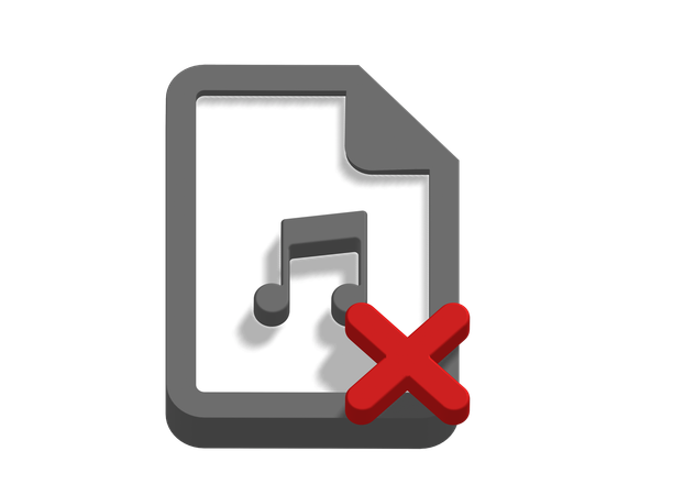 Music file error  3D Icon