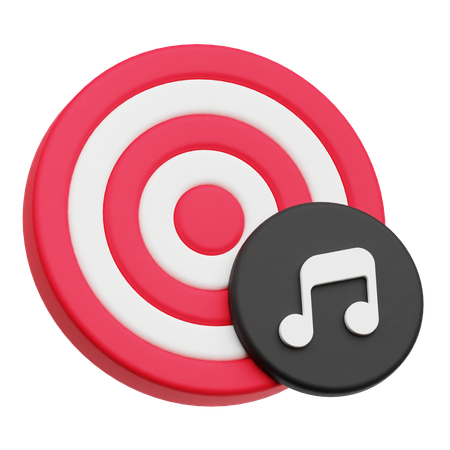 Music Focus  3D Icon