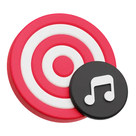 Music Focus  3D Icon