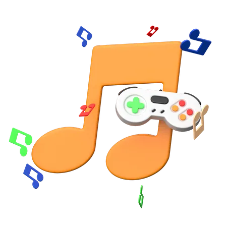 Music Game  3D Icon