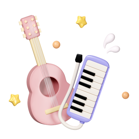 Music Instrument  3D Icon