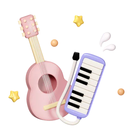 Music Instrument  3D Icon