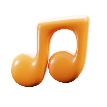 Music note  3D Icon