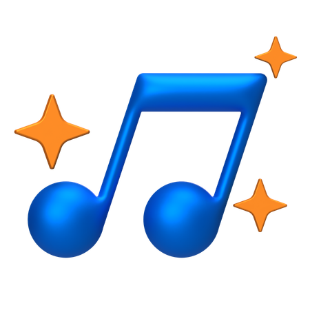 Music Note  3D Icon
