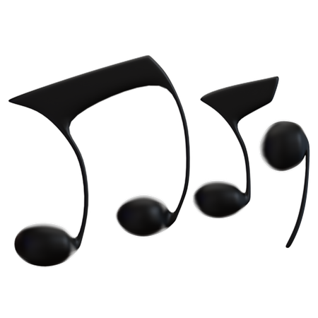 Music Note  3D Icon