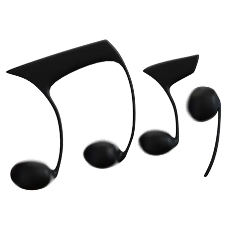 Music Note  3D Icon