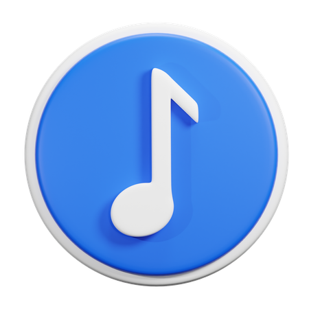 Music Note  3D Icon