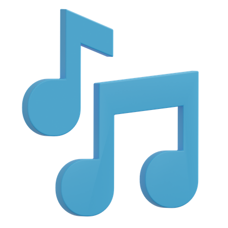 Music Note  3D Icon