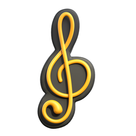 Music Note  3D Icon