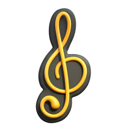 Music Note  3D Icon