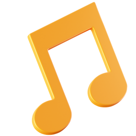 Music Note  3D Icon